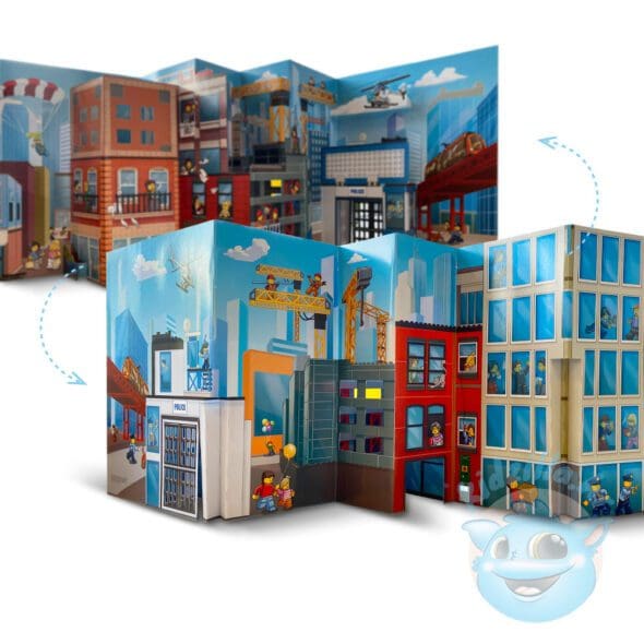Lego City – Luda potjera Knjiga s Lego kockama