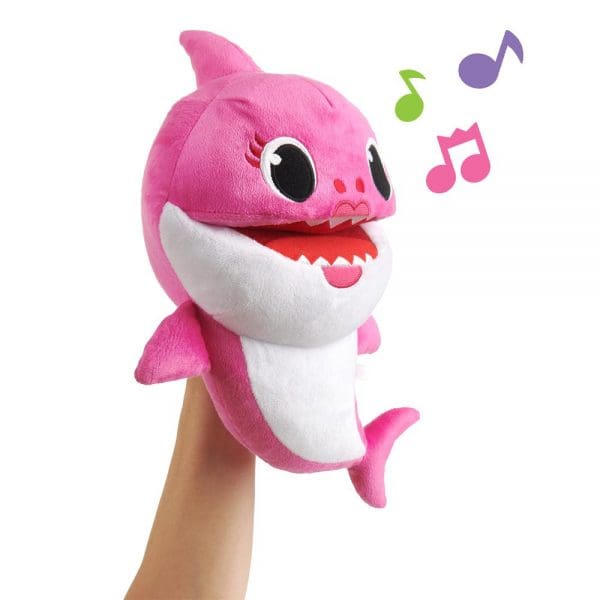 Baby Shark lutka s pjesmom koja mijenja tempo Ružičasta