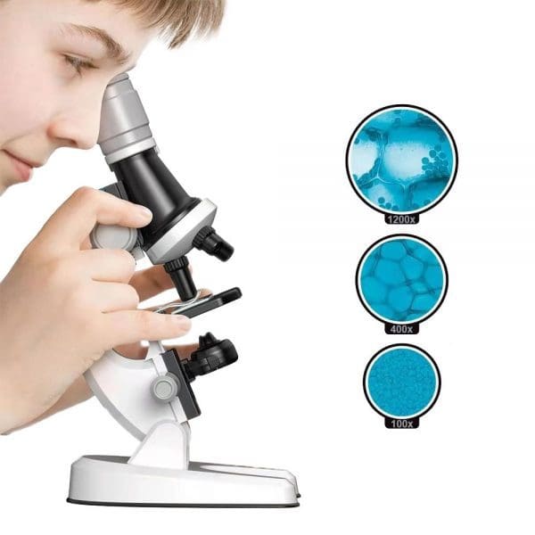 Dječji optički mikroskop s uvećanjem 1200 puta