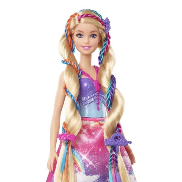 Barbie Dreamtopia lutka s čarobnim pletenicama