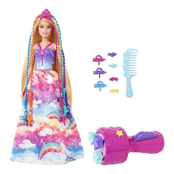 Barbie Dreamtopia lutka s dodacima za izradu pletenica