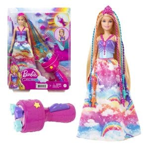 Barbie Dreamtopia lutka Sjajne pletenice