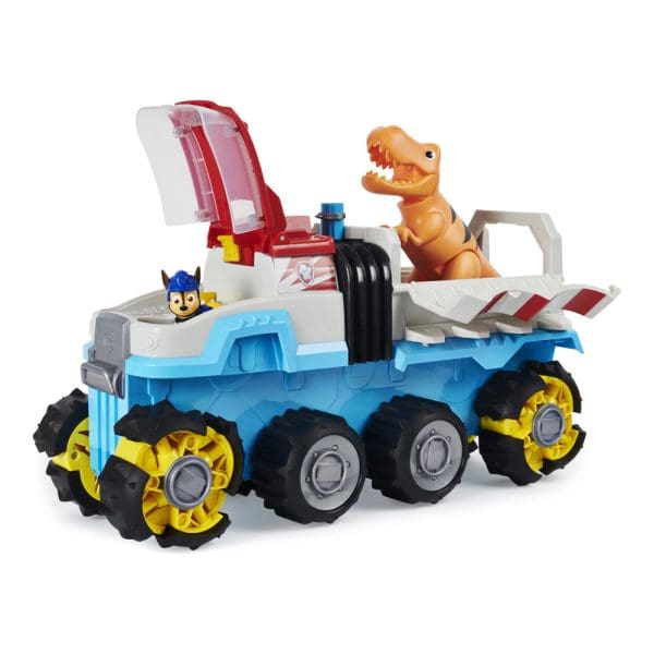 Paw Patrol Dino Patroller vozilo i figurice Chase i T-Rex