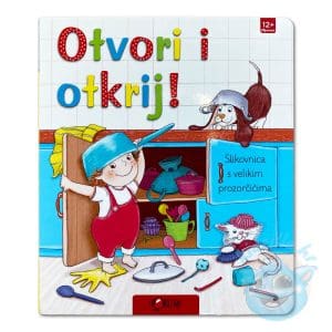 Otvori i otkrij – slikovnica s velikim prozorčićima