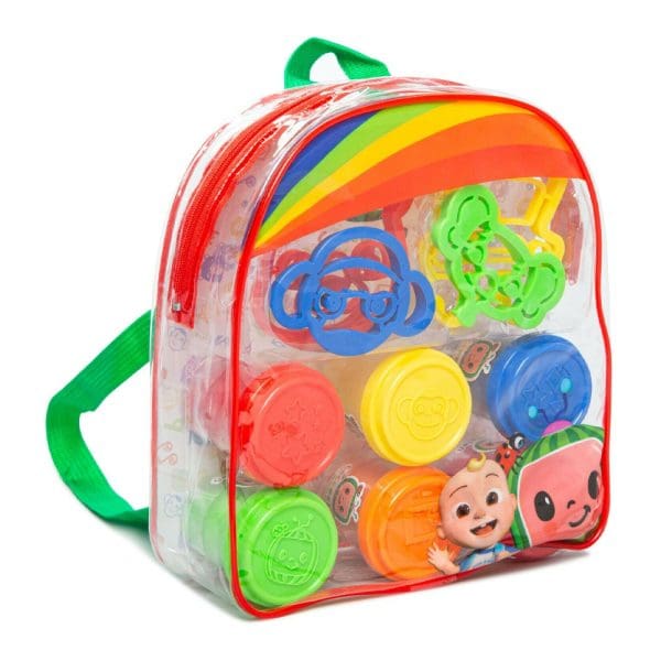 CoComelon dječji ruksak s plastelinom i šablonama