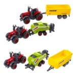 Traktor Die Cast igračka s dodacima