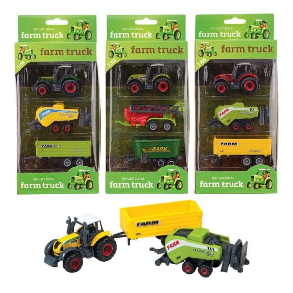Traktor i dodaci Die Cast set