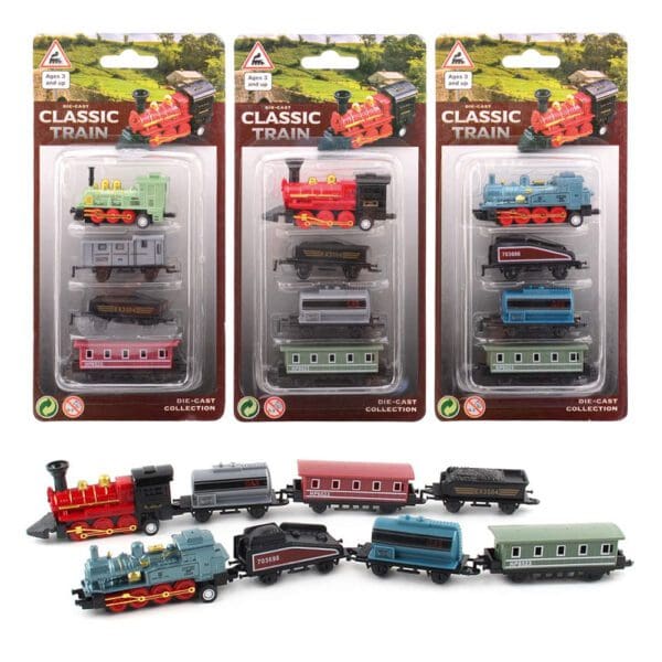 Vlak na potez Die Cast set
