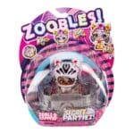 Zoobles Girlz transformirajuća figurica Zebra s kućicom za igru