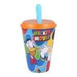 Dječja čaša sa slamkom 430ml Mickey