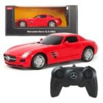 Rastar auto na daljinski Mercedes Benz SLS AMG Crveni