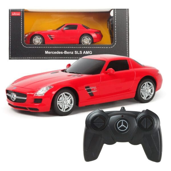 Rastar auto na daljinski Mercedes Benz SLS AMG Crveni