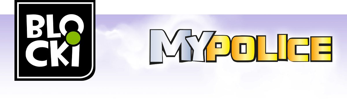 Blocki kocke MyPolice logo