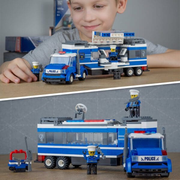 Kocke za slaganje Blocki MyPolice Mobilna postaja