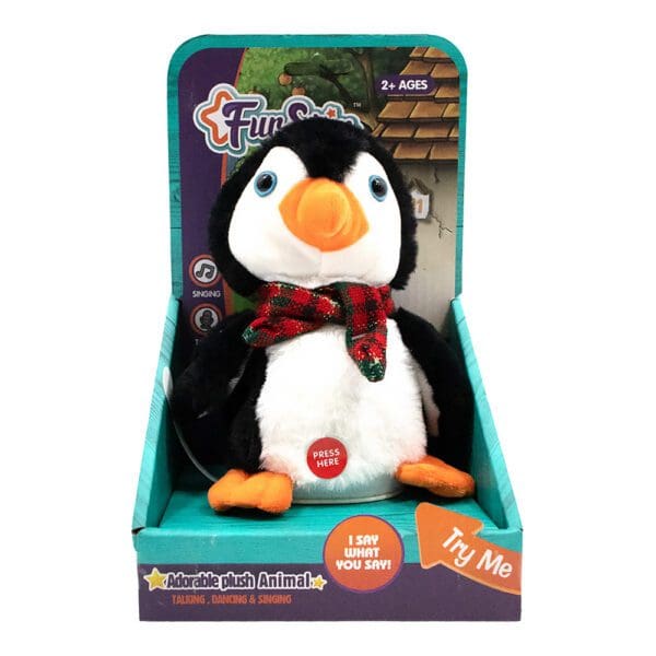 Plišani pingvin igračka sa zvukom