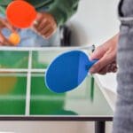 Dječji drveni set za ping pong