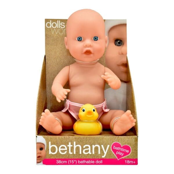Dolls World Bethany lutka beba 38 cm s patkicom