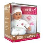 Dolls World Little Treasure lutka beba 38 cm