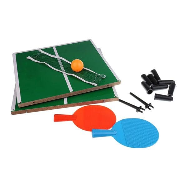 Drveni mini set za ping pong