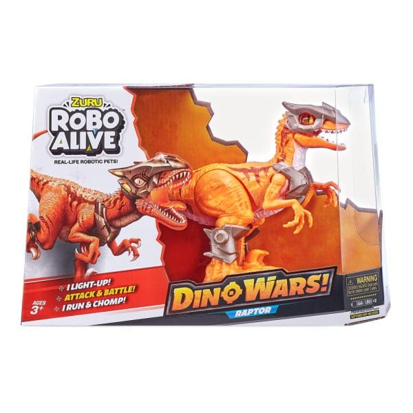 Robo Alive robot dinosaur Raptor Dino Wars