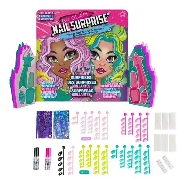 Go Glam Nail Surprise set za nokte