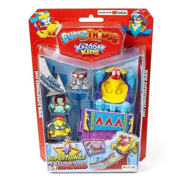 SuperThings Kazoom Kids paket s 4 figurice i Slider vozilom