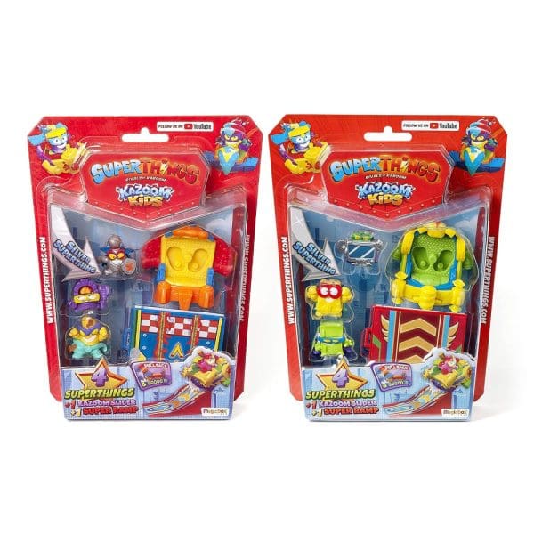 SuperThings Kazoom Kids Slider vozilo s rampom i figuricama