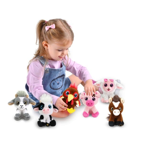 Dječje plišane igračke sa zvukom Cutekins Seoske životinje