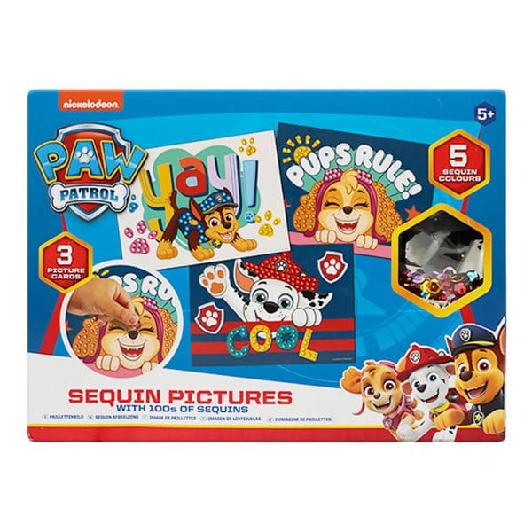 Paw Patrol Kreativni set sa šljokicama