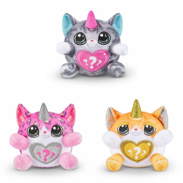Rainbocorns Kittycorn plišana igračka iznenađenja s dodacima