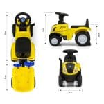 Traktor guralica Milly Mally New Holland Dimenzije