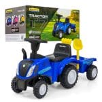 Traktor guralica Milly Mally New Holland Plava