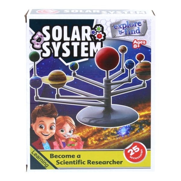 Sunčev sustav – model za sastavljanje s dodacima za bojanje