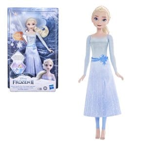 Frozen 2 lutka Elsa Splash and Sparkle