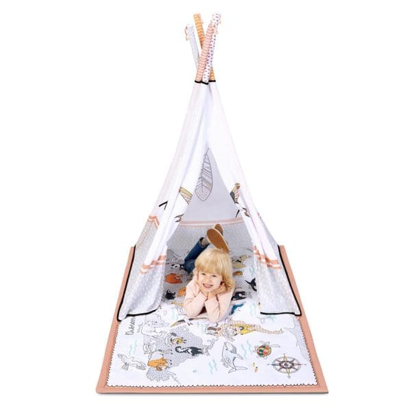 Tipi šator za djecu 3 u 1 Kinderkraft Tippy