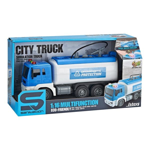 Dječji kamion cisterna sa svjetlima i zvukom City Truck