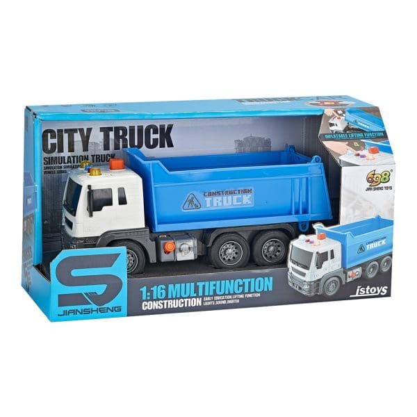 Dječji kamion kiper sa svjetlima i zvukom City Truck
