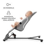 Ležaljka za bebe Kinderkraft Mimi od rođenja podržava pravilan položaj kralježnice