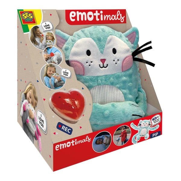 Plišana igračka sa zvukom Emotimals maca Pip