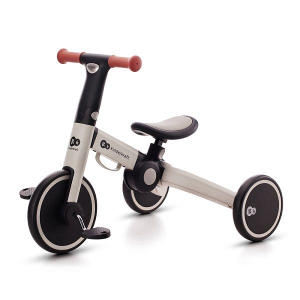 Dječji tricikl Kinderkraft 4Trike 3 u 1 Silver Grey