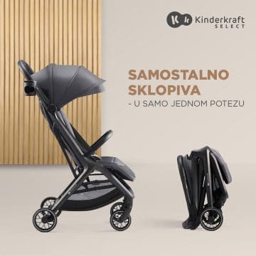 Kišobran kolica Kinderkraft Nubi 2 Samostalno sklapanje