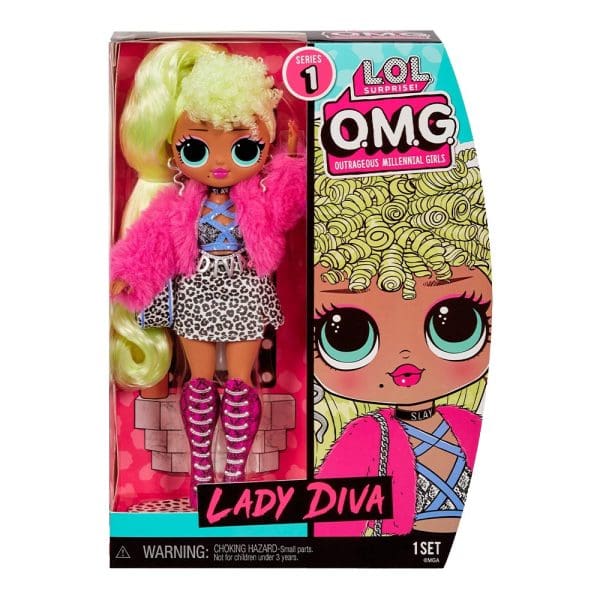 L.O.L. Surprise OMG igračka za djevojčice lutka Lady Diva