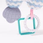 Balibazoo Plišani nosorog s grickalicama za bebe