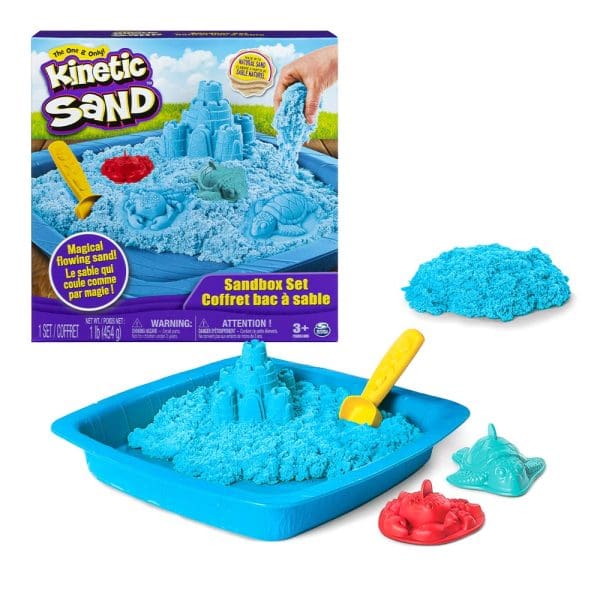 Kinetički pijesak Set s pješčanikom Plava