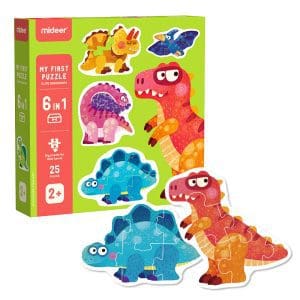 Moje prve puzzle Dinosaur Mideer