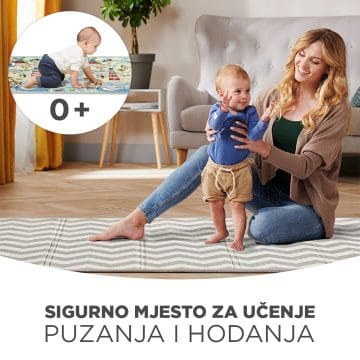 Podloga za učenje puzanja i hodanja Kinderkraft Matty