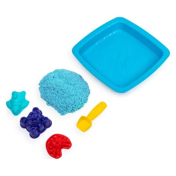Set za igru s kinetičkim pijeskom Plava