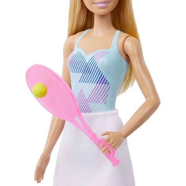 Barbie lutka za djevojčice s teniskim reketom