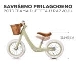Bicikl bez pedala Kinderkraft Rapid Prilagođen potrebama djeteta u razvoju