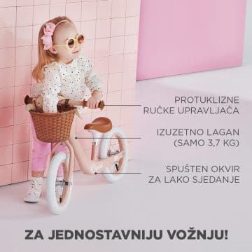 Bicikl bez pedala Kinderkraft Rapid Za jednostavniju vožnju